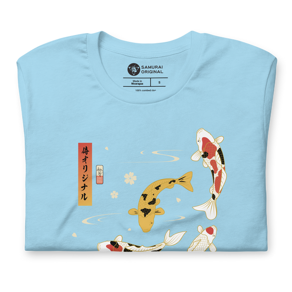 Koi Fish Japanese Ukiyo-e Unisex T-shirt