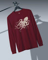 The Sumi-e Tako Unisex Long Sleeve Tee