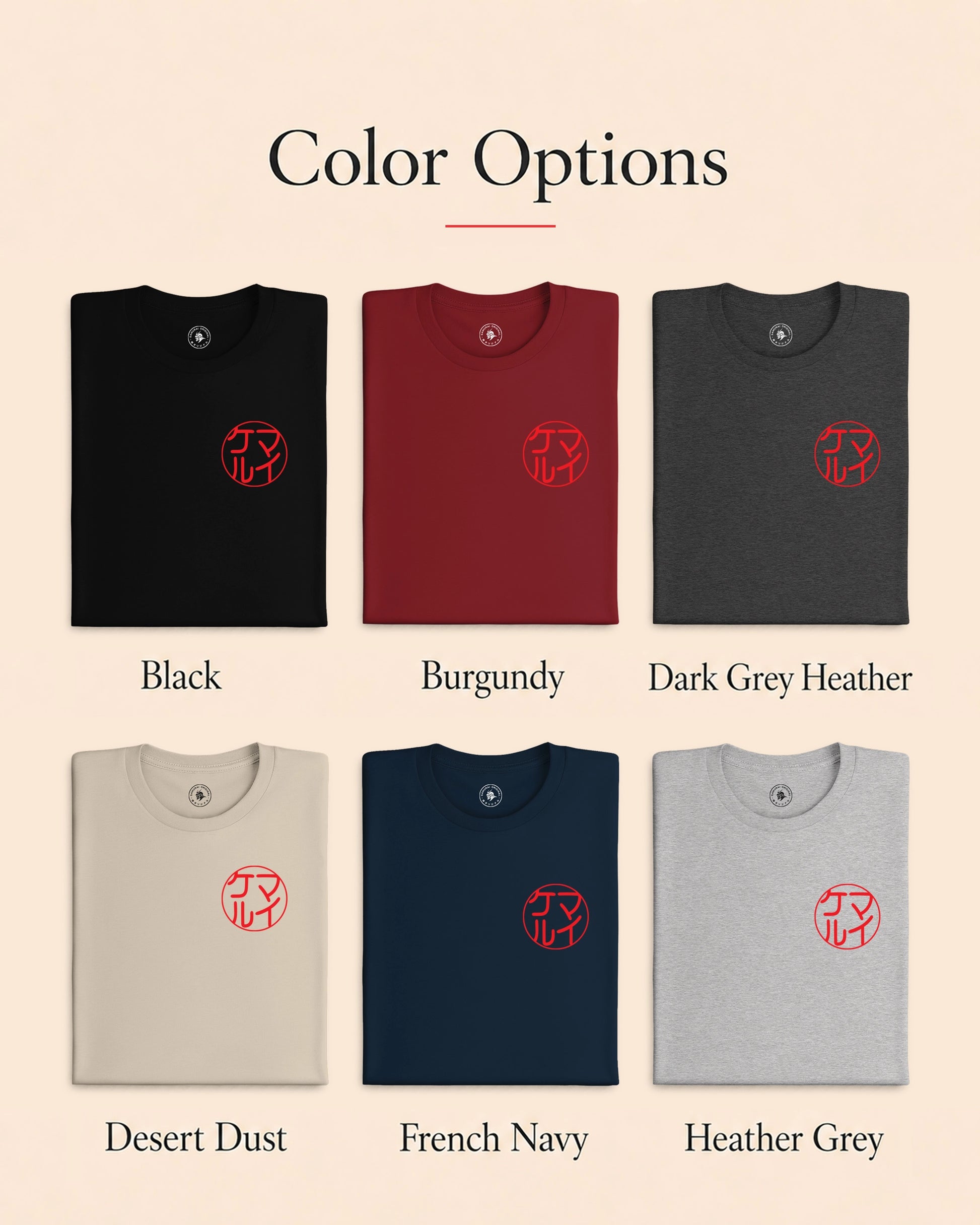 Personalized Japanese Name Seal Organic T-shirt - Samurai Original