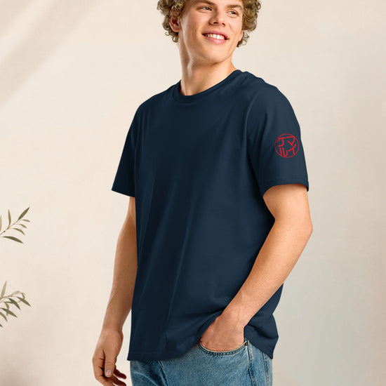 Personalized Japanese Name Seal Organic T-shirt - Samurai Original