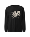 The Sumi-e Tako Unisex Long Sleeve Tee