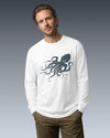 The Sumi-e Tako Unisex Long Sleeve Tee