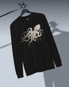 The Sumi-e Tako Unisex Long Sleeve Tee