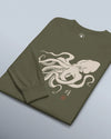 The Sumi-e Tako Unisex Long Sleeve Tee