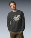 The Sumi-e Tako Unisex Long Sleeve Tee