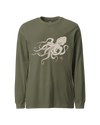 The Sumi-e Tako Unisex Long Sleeve Tee