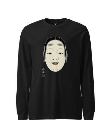 Ko-omote Mask Unisex Long Sleeve Tee