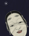Ko-omote Mask Unisex Long Sleeve Tee