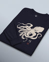 The Sumi-e Tako Unisex Long Sleeve Tee