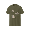 BJJ Ukiyo-e Skills Organic T-shirt Khaki - Samurai Original