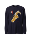 Beer Wave Ukiyo-e Unisex Long Sleeve Tee - Samurai Original