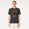 Black Cat Halloween Ukiyo-e Organic T-Shirt