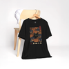 Black Cat Halloween Ukiyo-e Organic T-Shirt