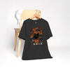 Black Cat Halloween Ukiyo-e Organic T-Shirt