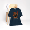 Black Cat Halloween Ukiyo-e Organic T-Shirt