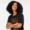 Black Cat Halloween Ukiyo-e Organic T-Shirt