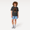 Black Cat Halloween Ukiyo-e Organic T-Shirt
