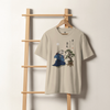 Bonsai Skeleton Ukiyo-e Organic T-shirt
