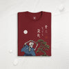 Bonsai Skeleton Ukiyo-e Organic T-shirt