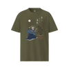 Bonsai Skeleton Ukiyo-e Organic T-shirt