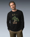 Bonsai Ukiyo-e Japanese Unisex Long Sleeve Tee
