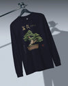 Bonsai Ukiyo-e Japanese Unisex Long Sleeve Tee
