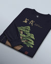 Bonsai Ukiyo-e Japanese Unisex Long Sleeve Tee