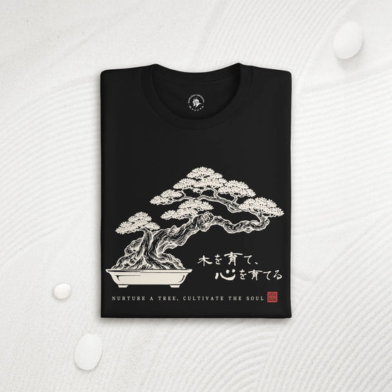 Bonsai – Nurture a Tree Nurture the Soul Organic T-Shirt - Samurai Original