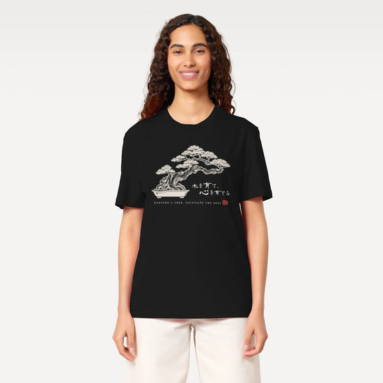Bonsai – Nurture a Tree Nurture the Soul Organic T-Shirt - Samurai Original