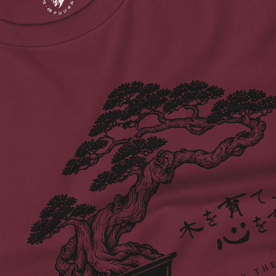 Bonsai – Nurture a Tree Nurture the Soul Unisex Long Sleeve Tee - Samurai Original