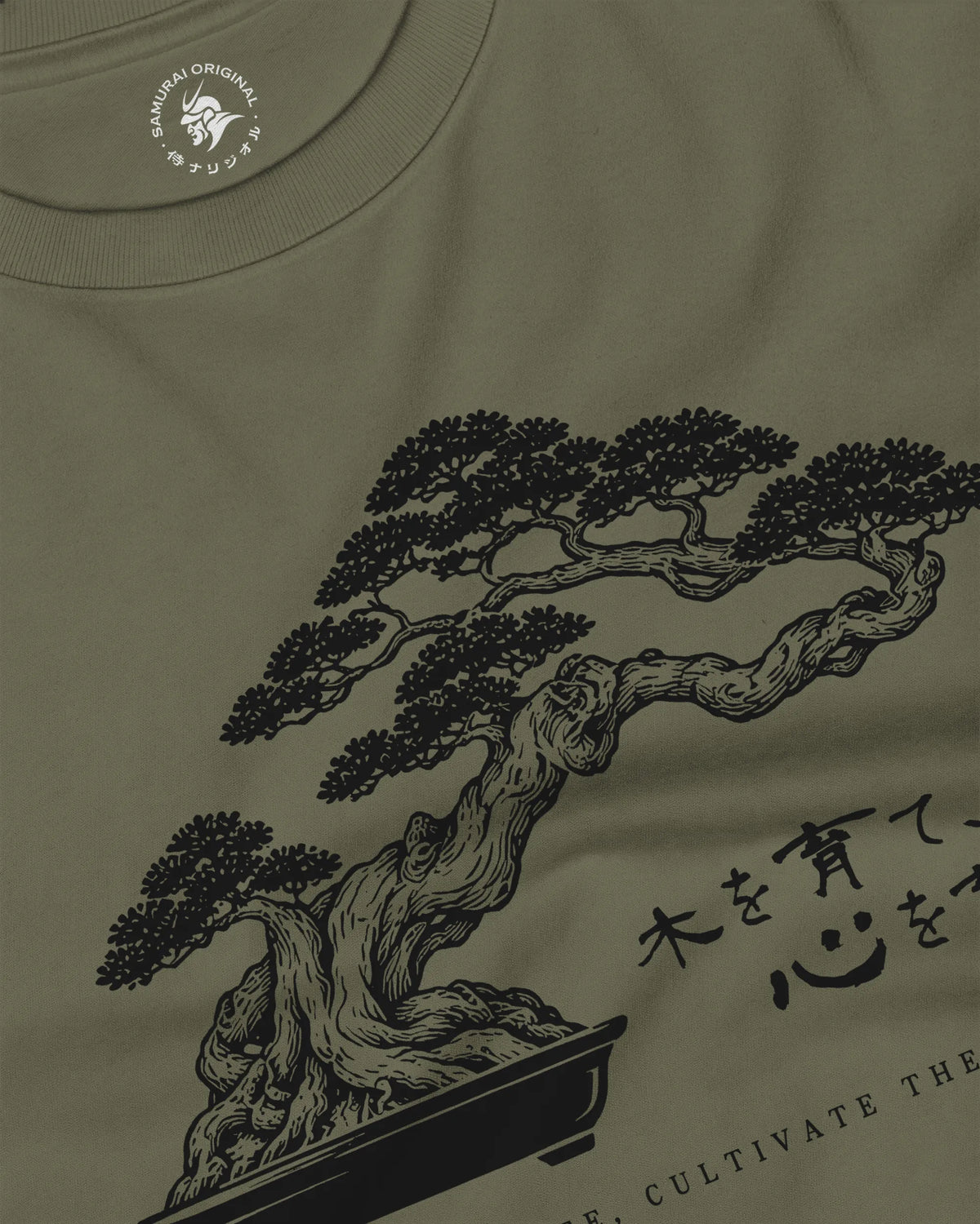 Bonsai – Nurture a Tree Nurture the Soul Unisex Long Sleeve Tee - Samurai Original