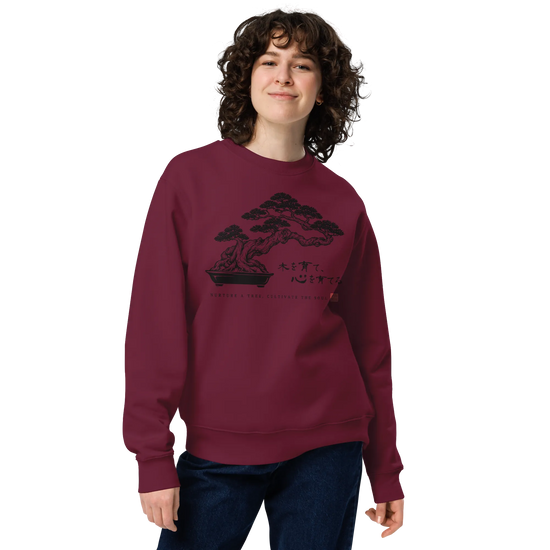 Bonsai – Nurture a Tree Nurture the Soul Unisex Sweatshirt - Samurai Original