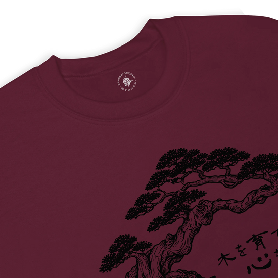 Bonsai – Nurture a Tree Nurture the Soul Unisex Sweatshirt - Samurai Original