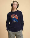 Boston Terrier Funny Dog Japanese Ukiyo-e Unisex Long Sleeve Tee 2 - Samurai Original