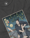 Brazilian Martial Jiu Jitsu 3 Ukiyo-e Unisex Long Sleeve Tee - Samurai Original