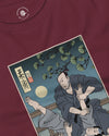 Brazilian Martial Jiu Jitsu 3 Ukiyo-e Unisex Long Sleeve Tee - Samurai Original