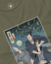 Brazilian Martial Jiu Jitsu 3 Ukiyo-e Unisex Long Sleeve Tee - Samurai Original