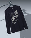 Bushido Quote Kanji Calligraphy Unisex Long Sleeve Tee