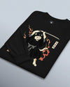 Cat Ninja Japanese Ukiyo-e Unisex Long Sleeve Tee - Samurai Original