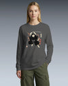 Cat Ninja Japanese Ukiyo-e Unisex Long Sleeve Tee - Samurai Original
