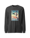 Cat Photographer Funny Japanese Ukiyo-e Unisex Long Sleeve Tee