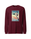 Cat Photographer Funny Japanese Ukiyo-e Unisex Long Sleeve Tee