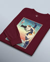 Cat Photographer Funny Japanese Ukiyo-e Unisex Long Sleeve Tee