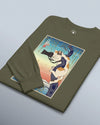 Cat Photographer Funny Japanese Ukiyo-e Unisex Long Sleeve Tee