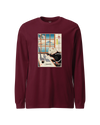 Cat Programmer Ukiyo-e Unisex Long Sleeve Tee