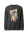 Cat Brand Music Japan Ukiyo-e Unisex Long Sleeve Tee