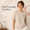 Personalized Japanese Name Seal Organic T-shirt