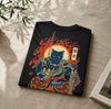 The Great Neko Fishing T-shirt Classic - Samurai Original