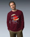 Crane Bird Japanese Ukiyo-e Unisex Long Sleeve Tee - Samurai Original