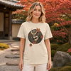Crimson Autumn Samurai Organic T-Shirt